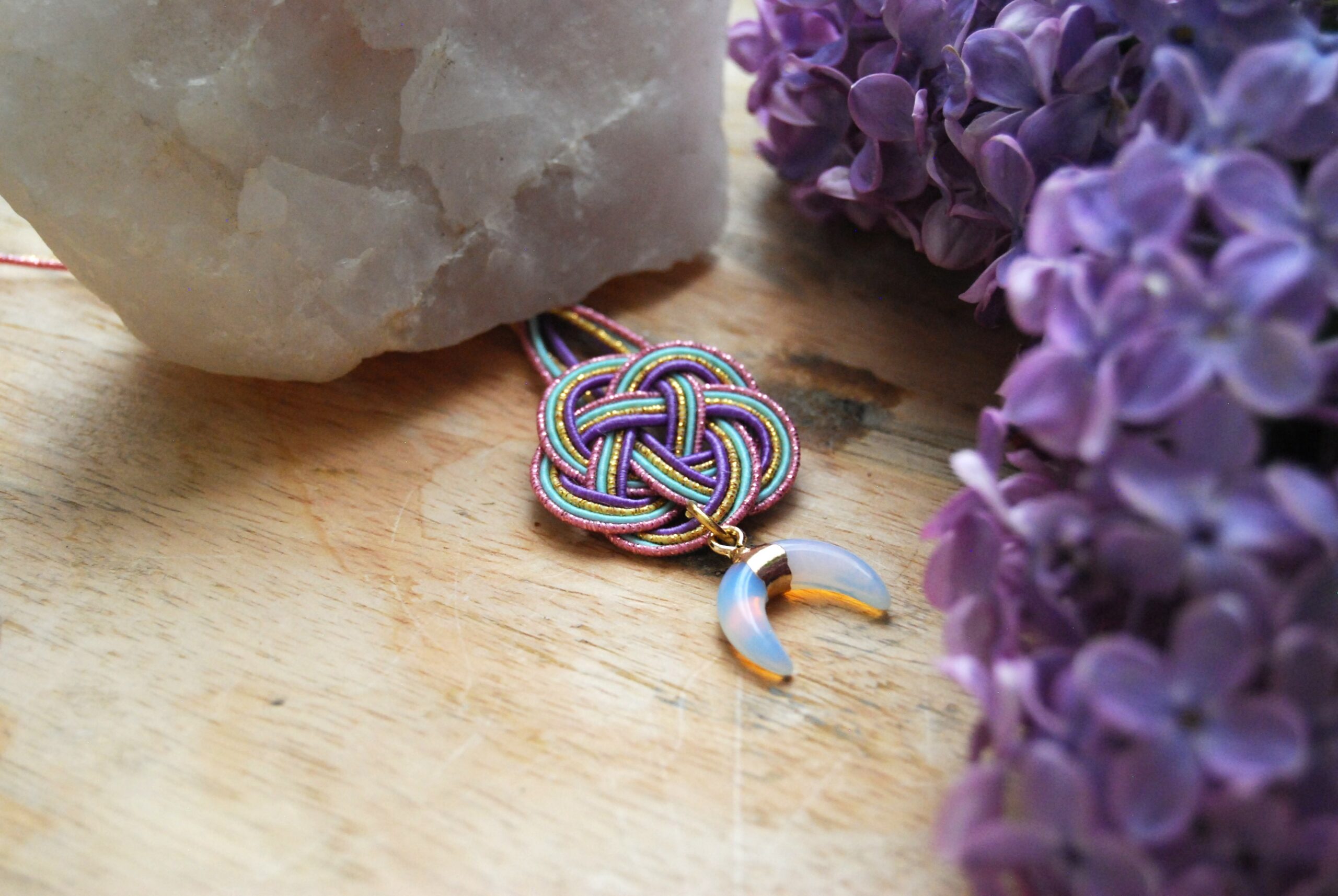 bijoux en mizuhiki artisanaux en france