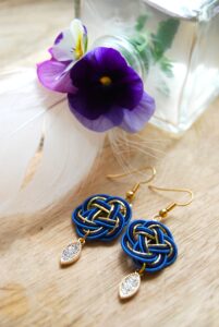 bijoux en mizuhiki artisanaux en france